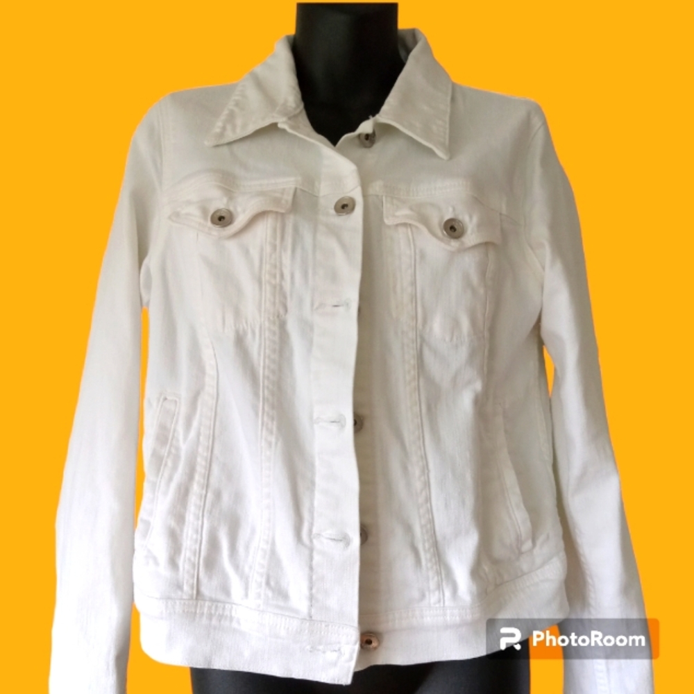 White Denim Jacket